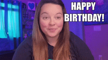 每日GIF(2021-08-04)的gif-Happy Birthday GIF by Tracey Matney - Victory Points Social
