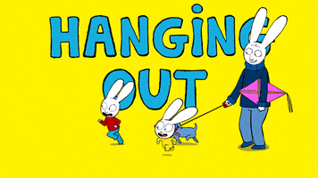 每日GIF(2021-08-08)的gif-Go Out Love GIF by Simon Super Rabbit