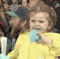 每日GIF(2021-08-10)的gif-Cotton Candy Baseball GIF by MLB