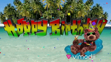 每日GIF(2021-08-10)的gif-Happy Birthday GIF by Vimodji