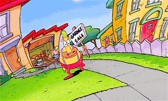 每日GIF(2021-08-15)的gif-Rockos Modern Life 90S GIF