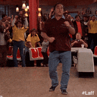 每日GIF(2021-08-15)的gif-Happy Oh Yeah GIF by Laff