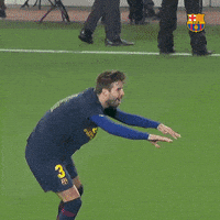 每日GIF(2021-08-16)的gif-Pique La Liga GIF by FC Barcelona