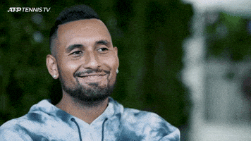 每日GIF(2021-08-16)的gif-Nick Kyrgios Smile GIF by Tennis TV