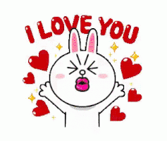 每日GIF(2021-08-19)的gif-I Love You Reaction GIF