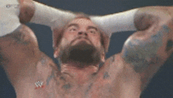 每日GIF(2021-08-21)的gif-Cant Handle It Cm Punk GIF by WWE