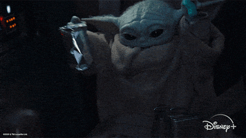 每日GIF(2021-08-21)的gif-Excited The Child GIF by Disney+