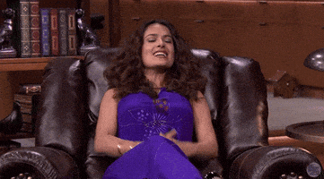 每日GIF(2021-08-21)的gif-Salma Hayek Yes GIF