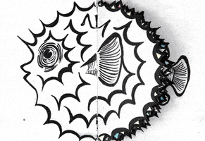 每日GIF(2021-08-25)的gif-Happy Birthday Art GIF by Kamila Maslowska
