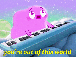 每日GIF(2021-08-26)的gif-You Are Awesome Out Of This World GIF by GIPHY Studios Originals