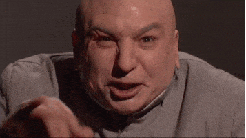 每日GIF(2021-08-28)的gif-Mike Myers Evil Laugh GIF
