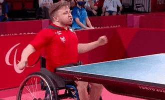 每日GIF(2021-08-30)的gif-Ping Pong Sport GIF by International Paralympic Committee