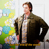 每日GIF(2021-08-30)的gif-Sam Winchester Apocalypse GIF