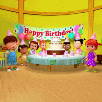 每日GIF(2021-09-01)的gif-Happy Birthday Dance GIF by moonbug