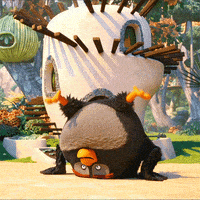 每日GIF(2021-09-02)的gif-Bomb Breakdance GIF by Angry Birds