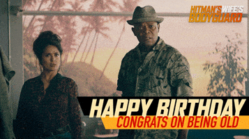 每日GIF(2021-09-04)的gif-Happy Birthday Insult GIF by The Hitman's Wife's Bodyguard