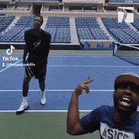 每日GIF(2021-09-08)的gif-Vibing Tik Tok GIF by Tennis Channel