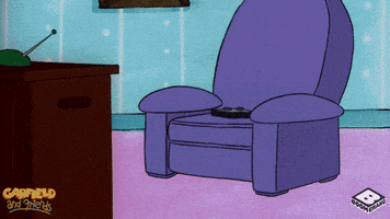 每日GIF(2021-09-11)的gif-Tired Fat Cat GIF by Boomerang Official