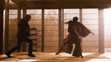 每日GIF(2021-09-16)的gif-Martial Arts Fighting GIF by The Matrix