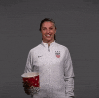每日GIF(2021-09-17)的gif-Carli Lloyd Popcorn GIF by U.S. Soccer Federation