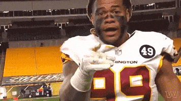 每日GIF(2021-09-17)的gif-Sport Chase Young GIF by Washington Football Team
