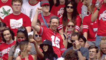 每日GIF(2021-09-19)的gif-Gobuckeyes Ohiostatefootball GIF by Ohio State Athletics