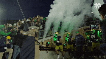 每日GIF(2021-09-19)的gif-Run Out Notre Dame GIF by Notre Dame Fighting Irish