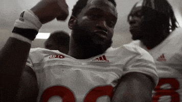 每日GIF(2021-09-19)的gif-Cj Onyechi GIF by Rutgers Football