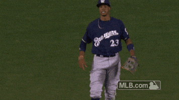 每日GIF(2021-09-27)的gif-milwaukee brewers GIF by MLB
