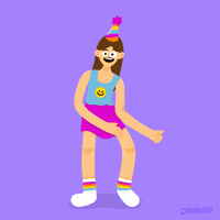 每日GIF(2021-09-27)的gif-Happy Birthday Dancing GIF by Carawrrr