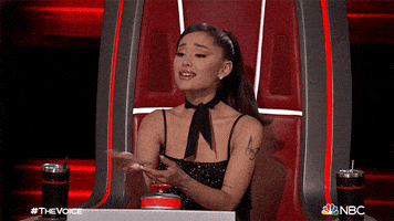 每日GIF(2021-09-28)的gif-Ariana Grande Please GIF by The Voice