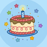 每日GIF(2021-09-28)的gif-Celebrate Happy Birthday GIF by beckadoodles