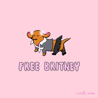 每日GIF(2021-09-30)的gif-Britney Spears Dog GIF by Stefanie Shank