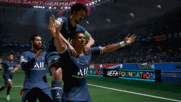 每日GIF(2021-10-08)的gif-Paris Saint Germain Reaction GIF by EA SPORTS FIFA