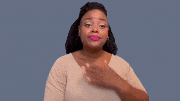 每日GIF(2021-10-09)的gif-Sign Language Please GIF by @InvestInAccess
