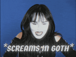 每日GIF(2021-10-10)的gif-Scream GIF by GIPHY Studios Originals