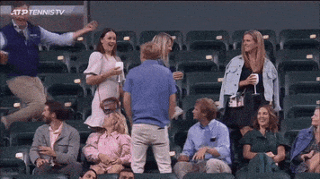每日GIF(2021-10-18)的gif-Happy Goofy Goof GIF by Tennis TV