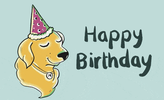 每日GIF(2021-10-18)的gif-Happy Birthday Bday GIF