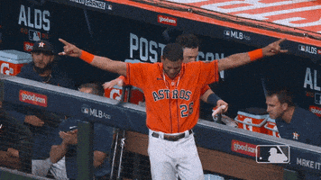 每日GIF(2021-10-21)的gif-Excited Houston Astros GIF by MLB