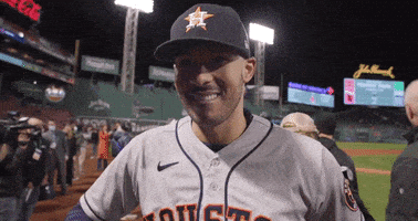 每日GIF(2021-10-21)的gif-Carlos Correa Baseball GIF by MLB