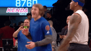 每日GIF(2021-10-21)的gif-jumping up and down new york knicks GIF by NBA