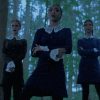 每日GIF(2021-10-21)的gif-Sabrina Spellman Witch GIF by Chilling Adventures of Sabrina