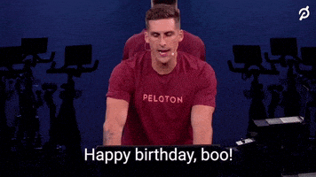 每日GIF(2021-10-22)的gif-Working Out Happy Birthday GIF by Peloton