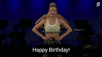 每日GIF(2021-10-22)的gif-Working Out Happy Birthday GIF by Peloton