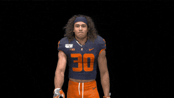 每日GIF(2021-10-24)的gif-Illinois Football GIF by Fighting Illini Athletics