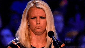 每日GIF(2021-10-24)的gif-Confused Britney Spears GIF