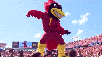 每日GIF(2021-10-24)的gif-Iowa State Celebration GIF by CyclonesTV