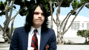 每日GIF(2021-10-27)的gif-Gerard Way No GIF by My Chemical Romance