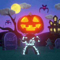 每日GIF(2021-10-28)的gif-Trick Or Treat Dance GIF by DOMCAKE