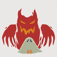 每日GIF(2021-10-31)的gif-Scared Art GIF by Tibolt